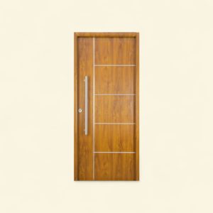 Puerta en doble chapa SÍMIL MADERA