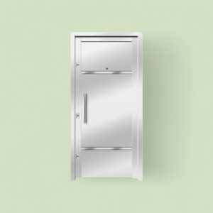 Puerta de seguridad modelo 560 con APLIQUES