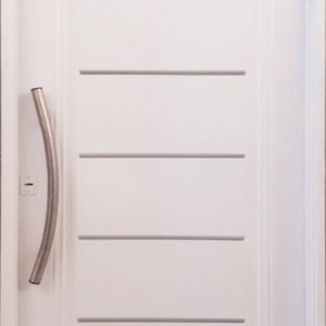 80 x 200 puerta chapa semi Premiun en Blanco o Negro