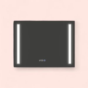 Espejo Led con Reloj K306